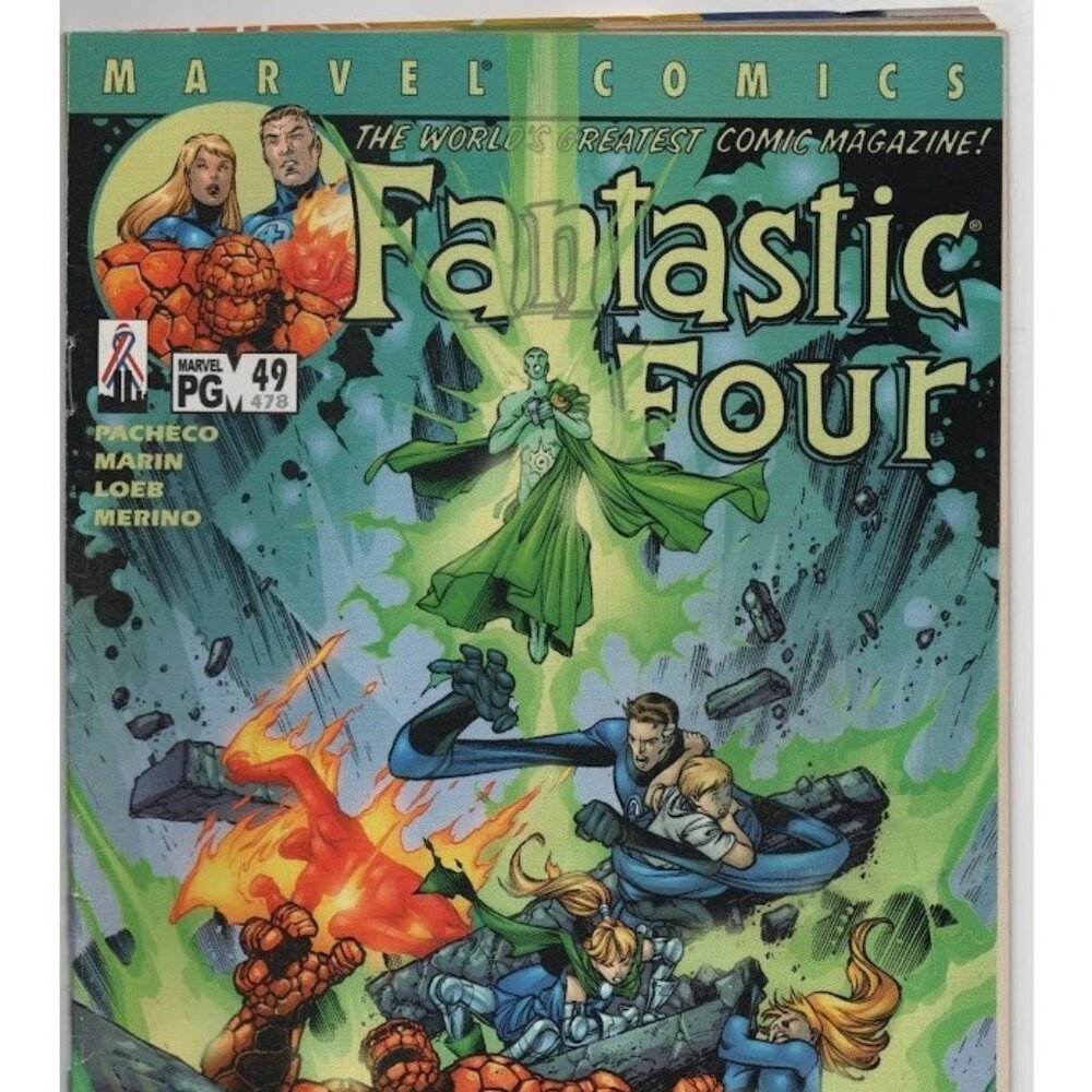 Fantastic Four 49 Marvel Comics 2002 FN- 5.5